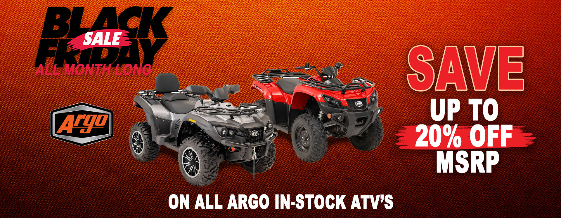 DW POWERSPORTS NOV ARGO ATV